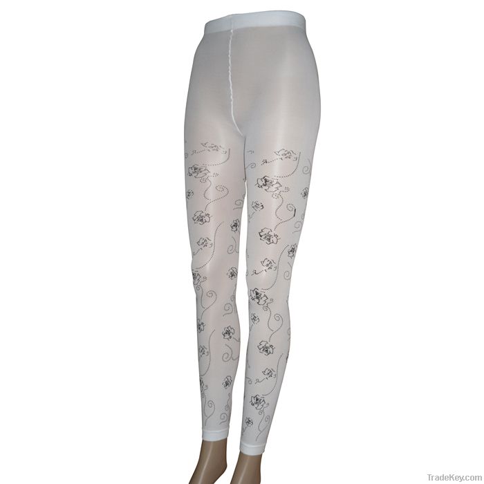 Ladies fashion leggings printing leggings