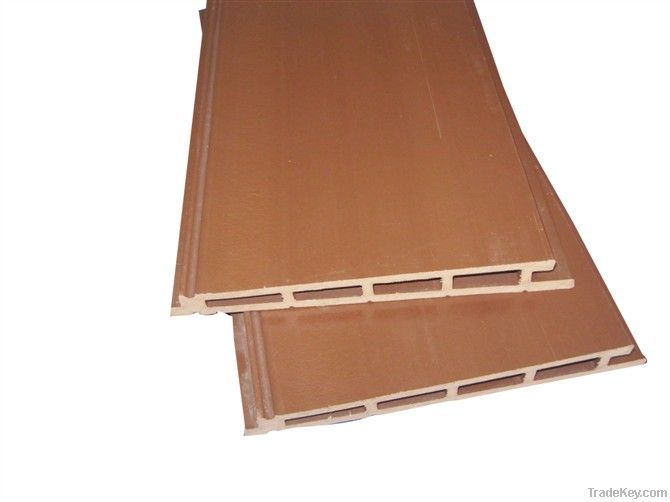 simple installation facade wpc wall cladding panel