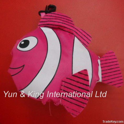 accept small orders, foldbale fish shopping bags