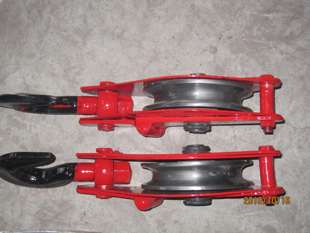 lifting Pulley/manual pulley block/pulley block hot sell