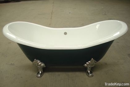 cast iron enamel bathtub TEL-8802