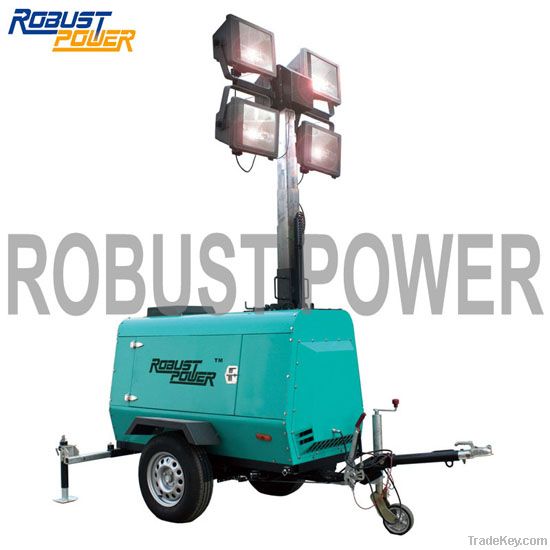 Portable hydraulic Light Tower