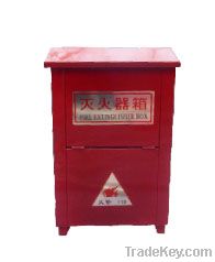 Glass fiber reinforced plastic box for fire hose