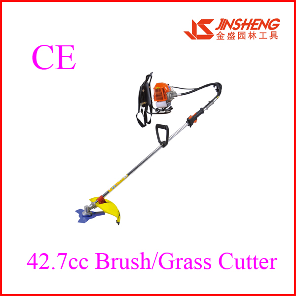 Long pole brush cutter