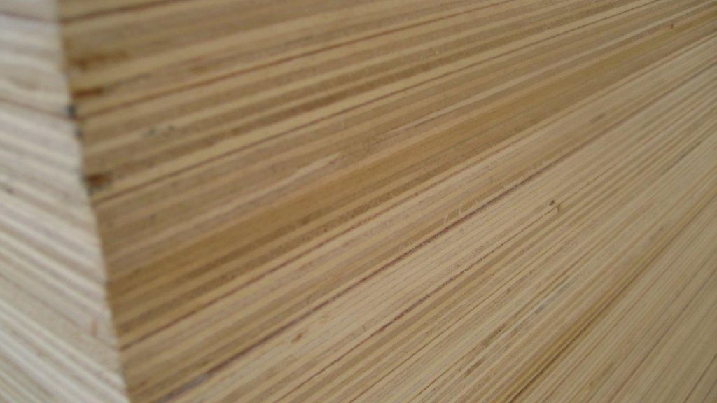 Commercial plywood with 'Indoply' brand