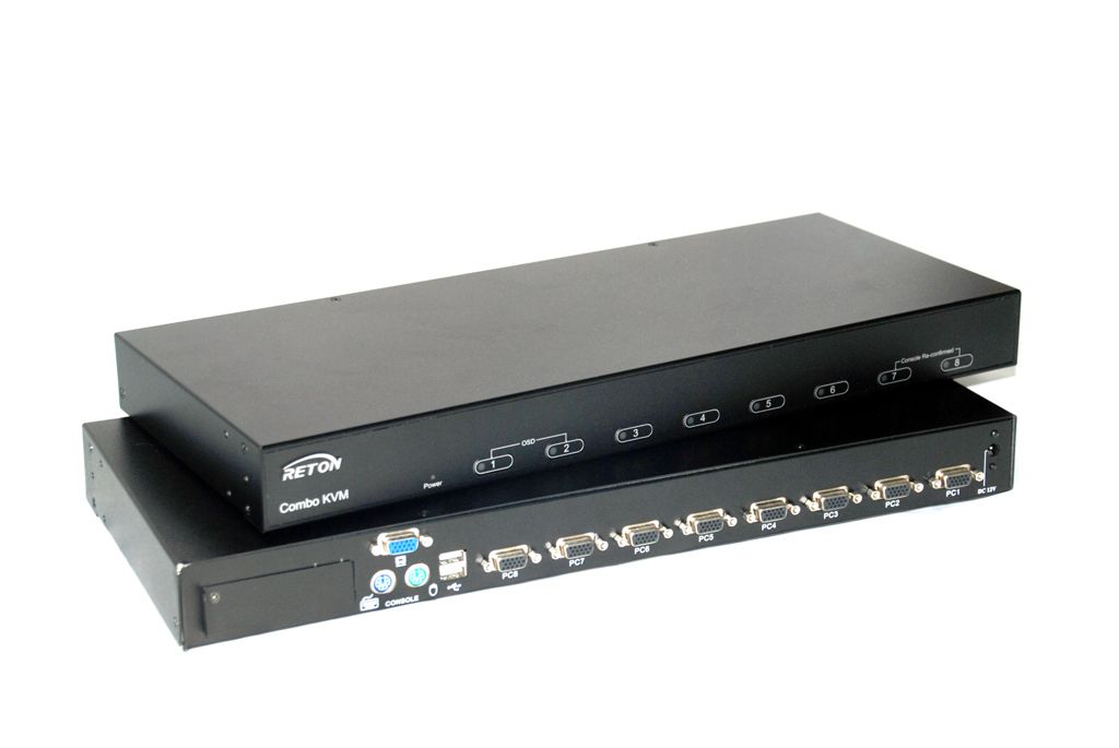 Rackmount USB KVM Switch