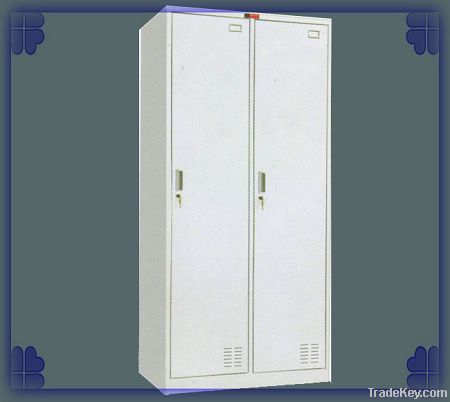 two doors steel wardrobe