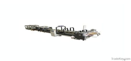 VFGSS Automatic Folder Gluer Stitching and Strapping Machine