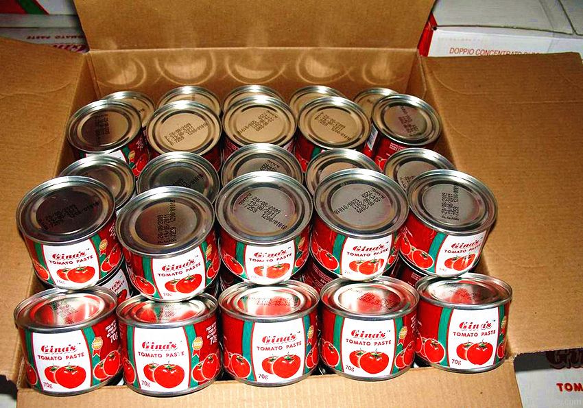 3000g canned tomato paste ketchup sauce factory