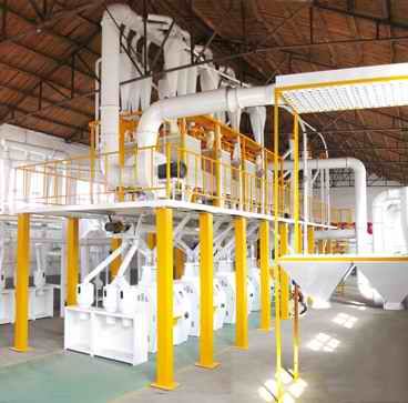 Maize/Corn Flour Milling Machine