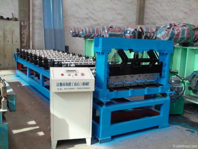 color steel tile forming machine