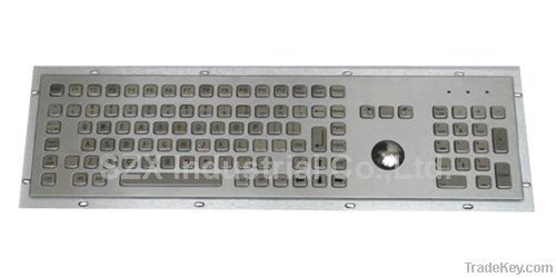 106keysMetal keyboard with trackball(TMS-S478TB-KP- FN)