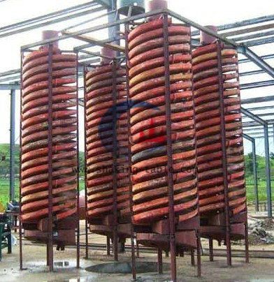 gold mining spiral separator