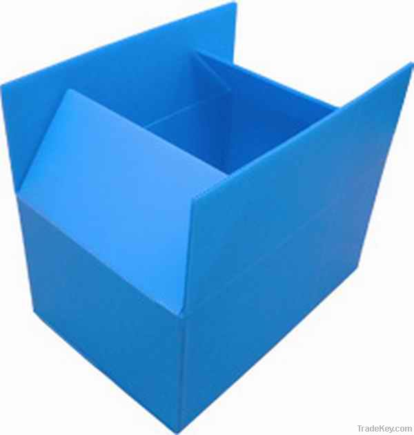 pp hollow plastic box