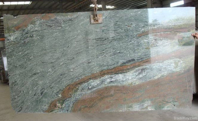 Silver Granite, Green granite