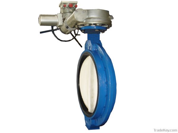 Ceramic butterfly valve