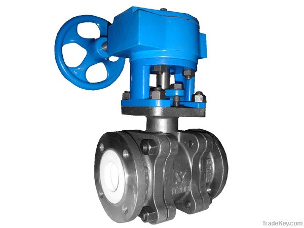 Ceramic V-Type Ball Valve