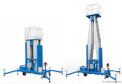 Four-mast Aluminum Aerial Work Platform