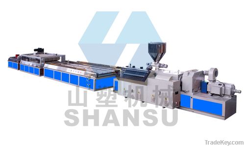 Wood Plastic(Foamed) Board Extrusion Line