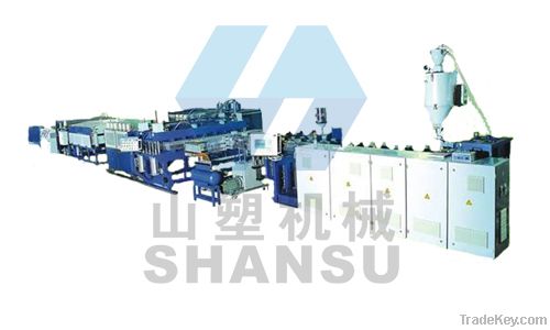 PP/PE/PC Hollow Grid Sheet/Board Production Line