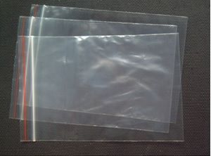 Clear Opp Bag with Zipper