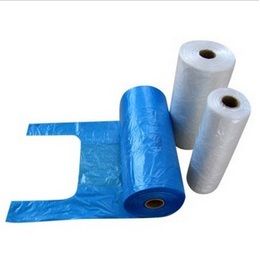 HDPE T-shirt bags with handle