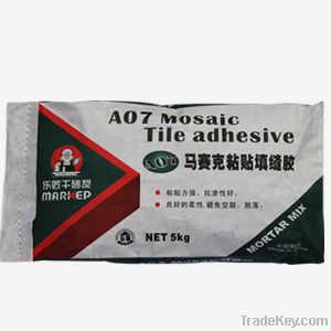 Mosaic adhesive and grout