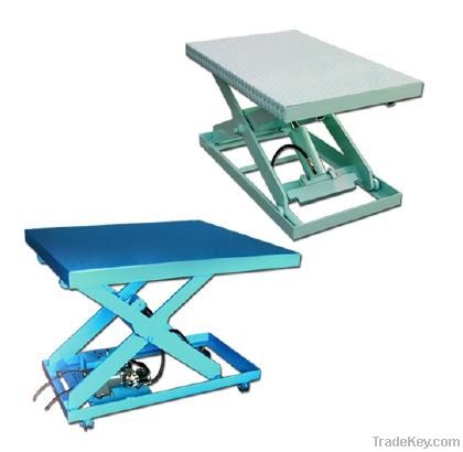 Single Scissor Lift Table 