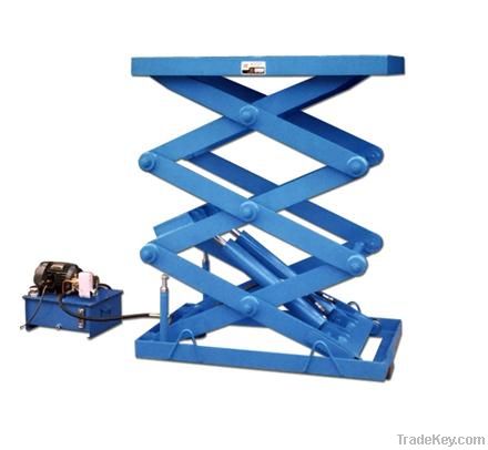 Triple Scissors Lift Table  