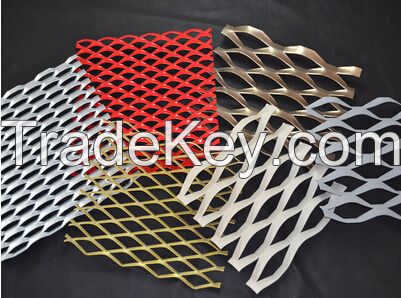 decorative aluminum expanded wire mesh