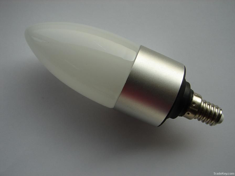 4W E27 LED candle bulbs