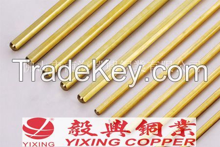 C3602 Hexagon Brass Rod (Free cutting Alloy Brass Bar)