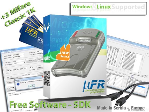 uFR Reader Writer - 13.56MHz Mifare Programmer