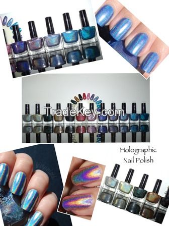 Holographic nailpolish