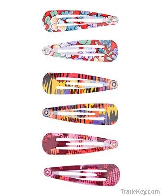 Printed  Hair Clips