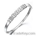 2011 New Design 925 Sterling Silver Bracelet with CZ