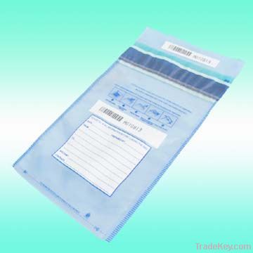 plastic security  tamper evident bag