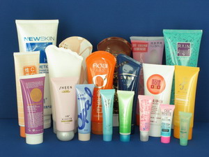 plastic tube for cosmetics