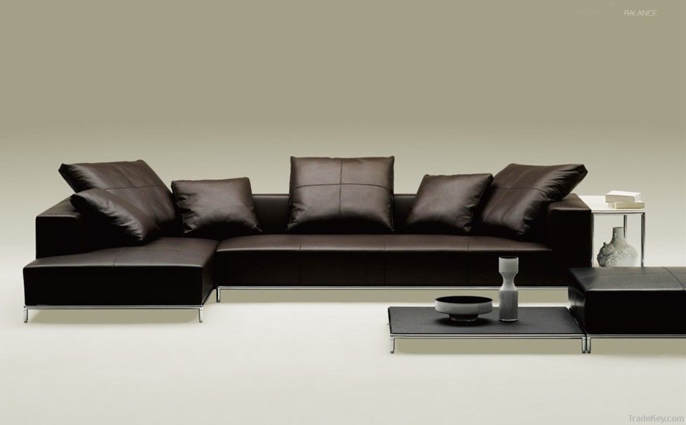 high quality genuine sofa