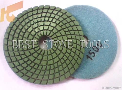 diamond polishing pad