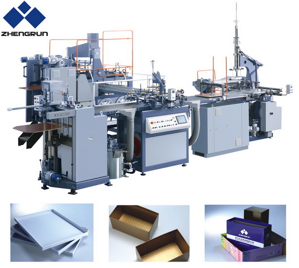 Automatic rigid setup box machine