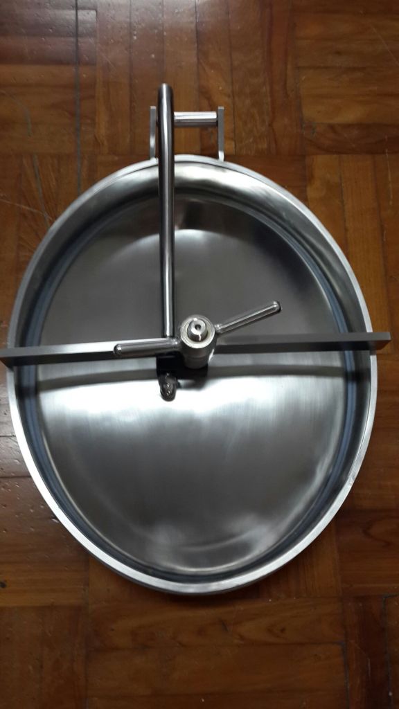  Stainless steel  Elliptic type manhole cover 