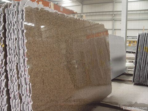 red granite slab