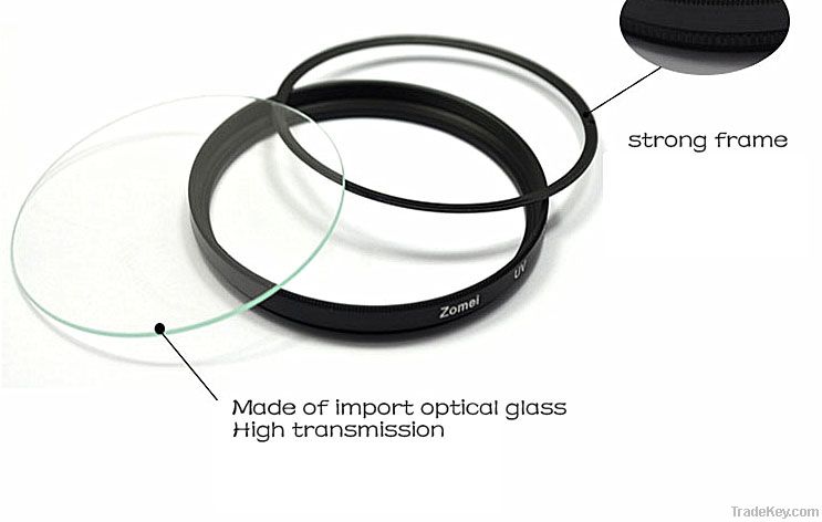 uv camera filters 62mm High Glossy Ultra-Violet UV Lens Filter Pr