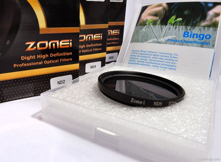 2013 camera lens filter Nentral Density Filter ND Photography Filter