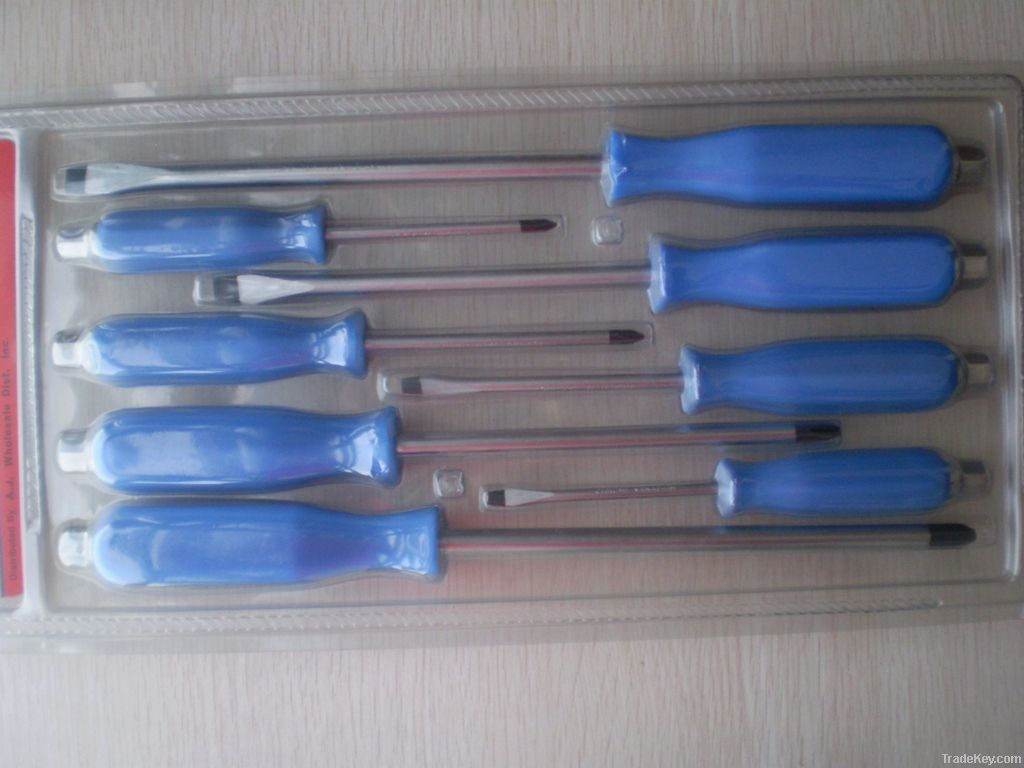 8pc hammer head screwdriver set