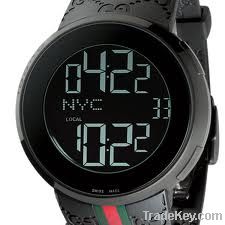 Hot Fashion digital electronic Men Rubber Band watches