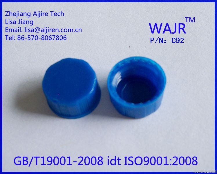 HPLC polypropylene 9mm screw-thread cap