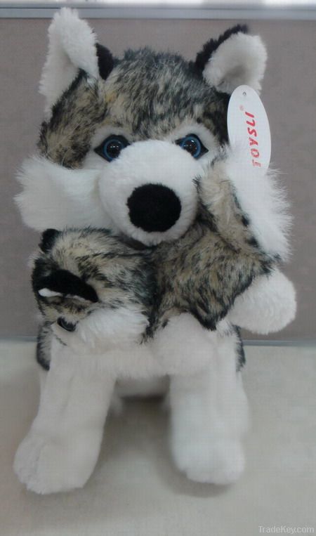 Plush husky