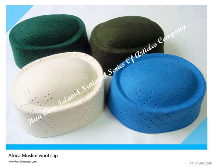 Arab Islamic Muslim wool cap